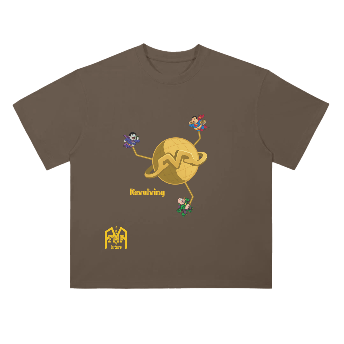 “Revolving” Drop Shoulder T-Shirt