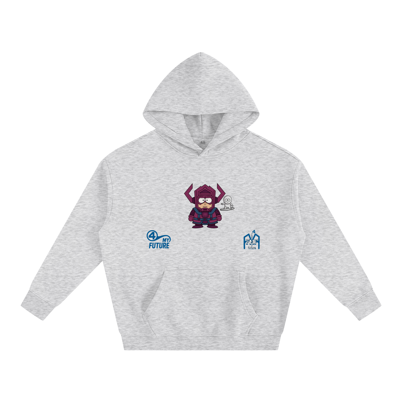 “Heralds” Oversize Fleeced Hoodie