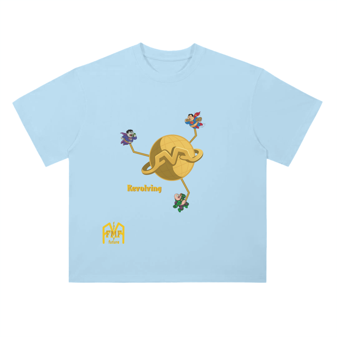 “Revolving” Drop Shoulder T-Shirt