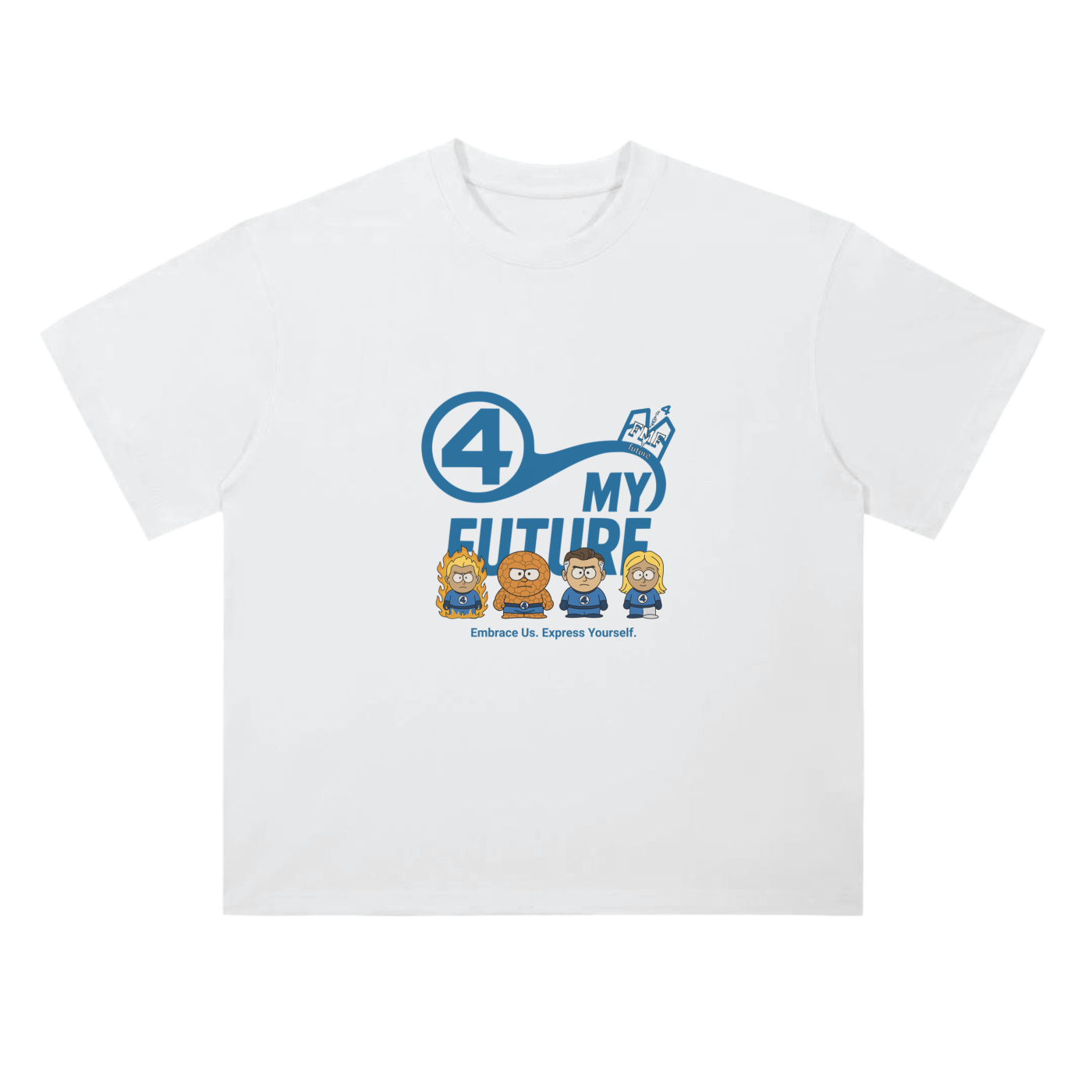 “Fantastic Four” Drop Shoulder T-Shirt