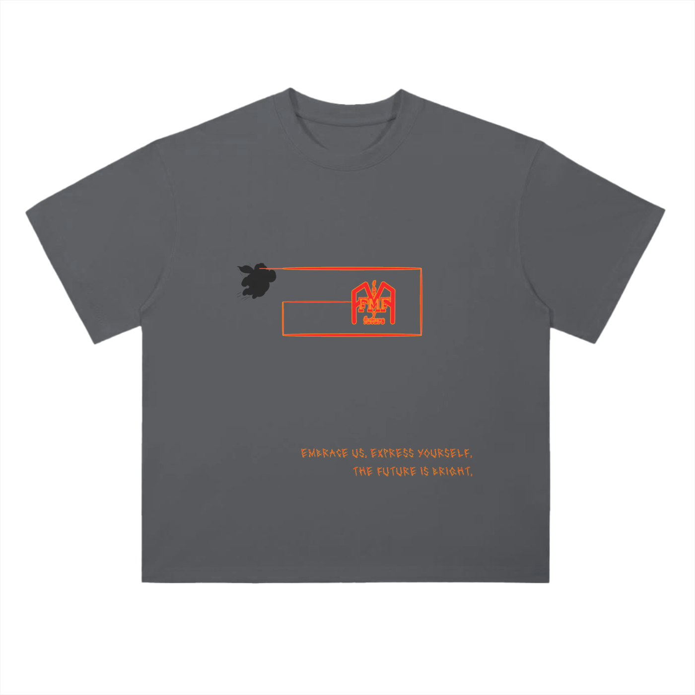“The Future Is Bright” Drop Shoulder T-Shirt