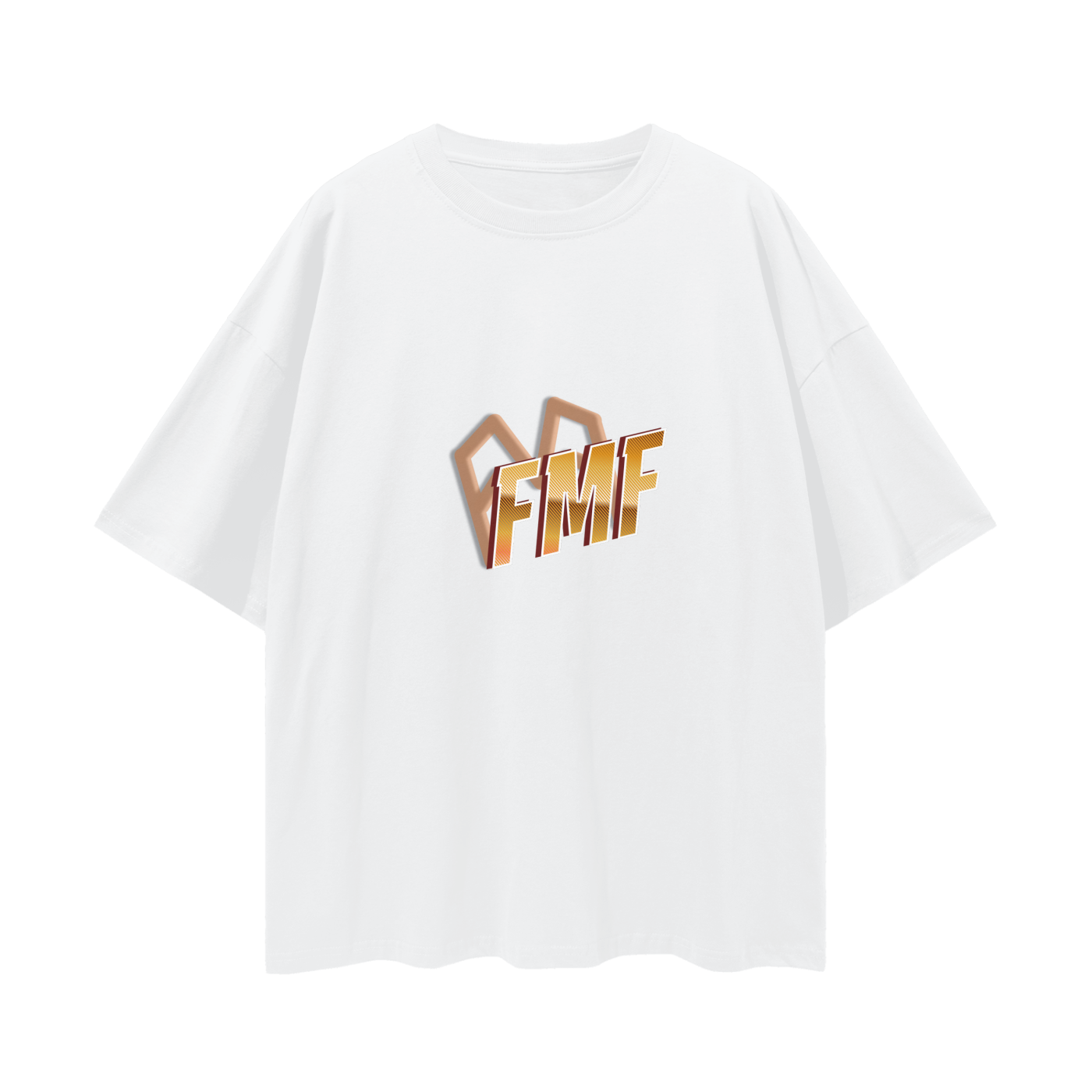 “Shadows” (brown) Oversized Tee