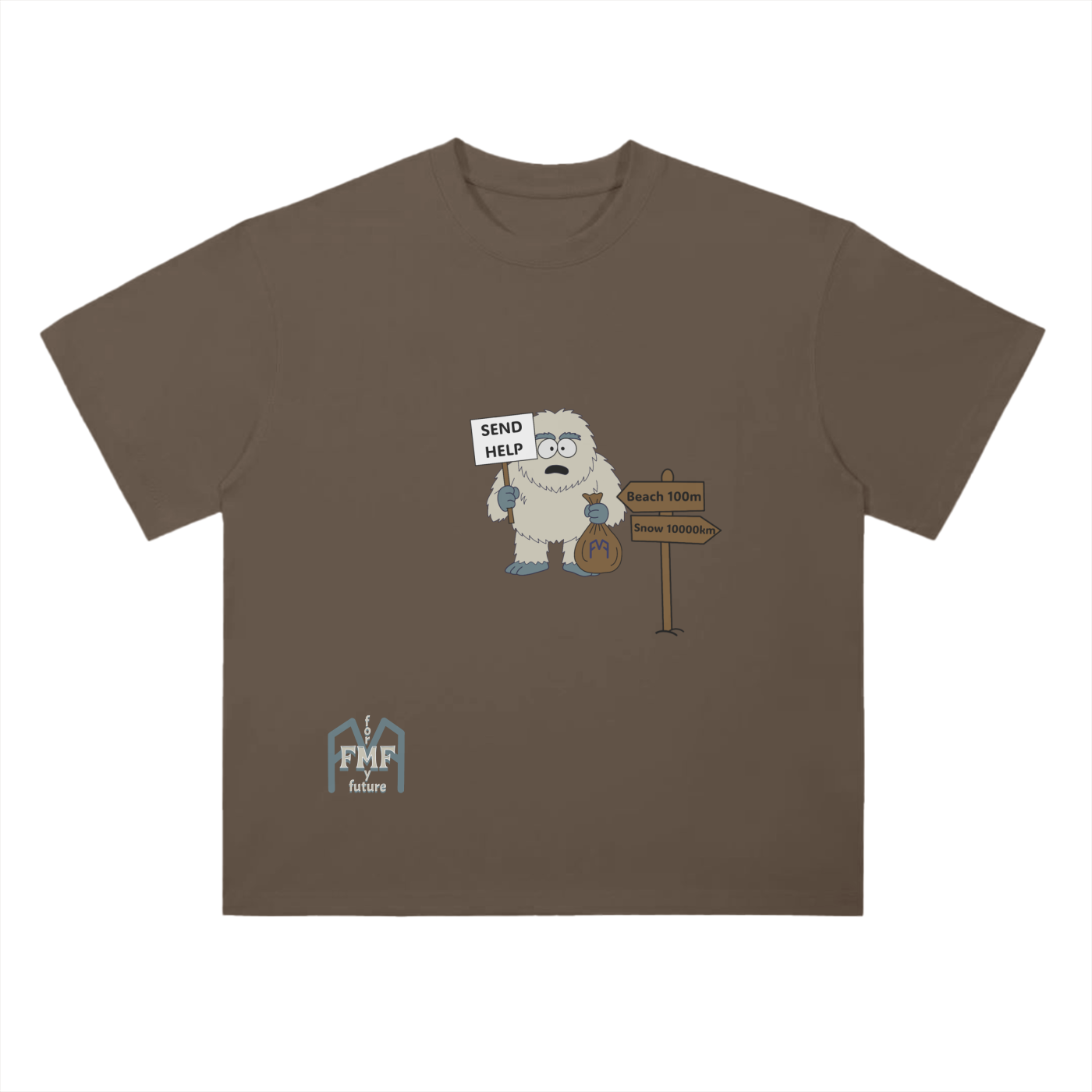 “Send Help” Drop Shoulder T-Shirt