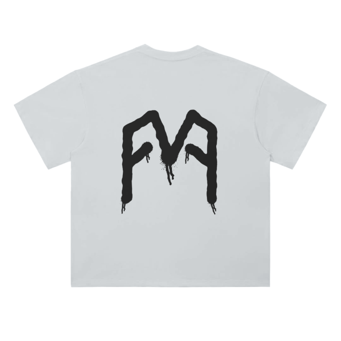 “Graffiti” (Black) Drop Shoulder T-Shirt