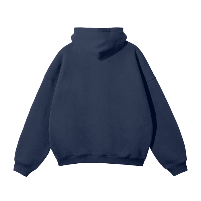 “FMF Shadows” (Blue) Oversized Fleece Hoodie