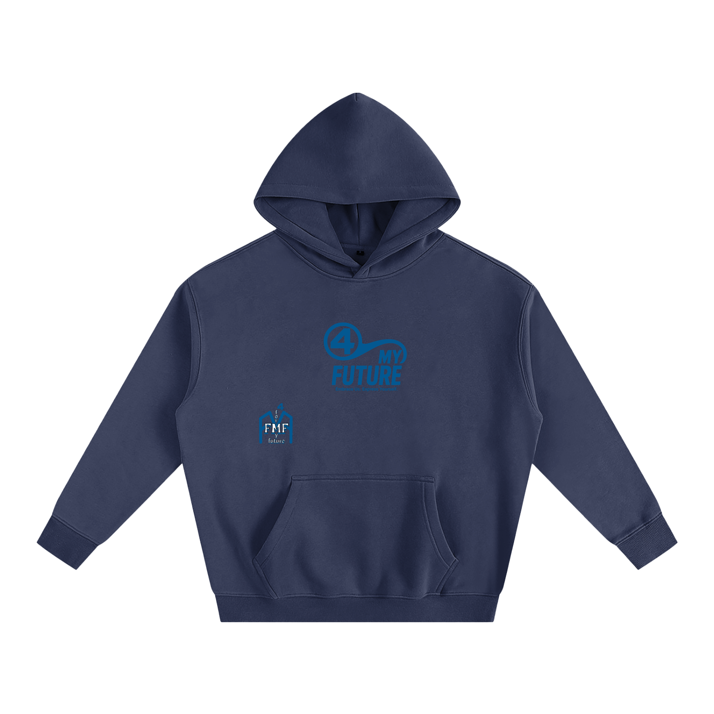 “4 My Future” Oversize Fleeced Hoodie