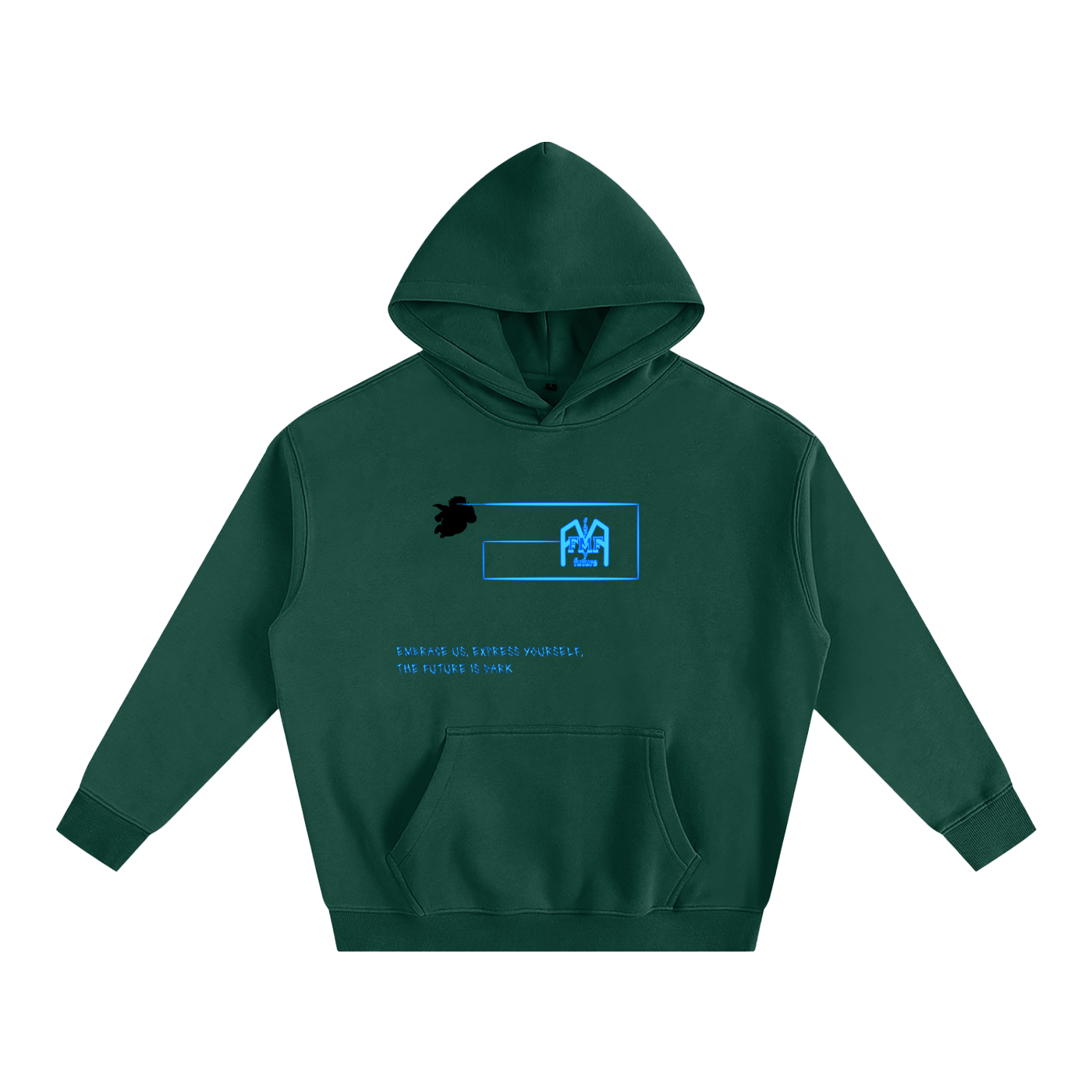 “Ice Vision” Oversize Fleeced Hoodie