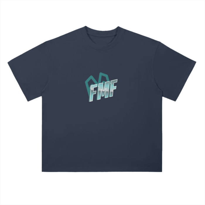 “FMF Shadows” (Blue) Drop Shoulder T-Shirt