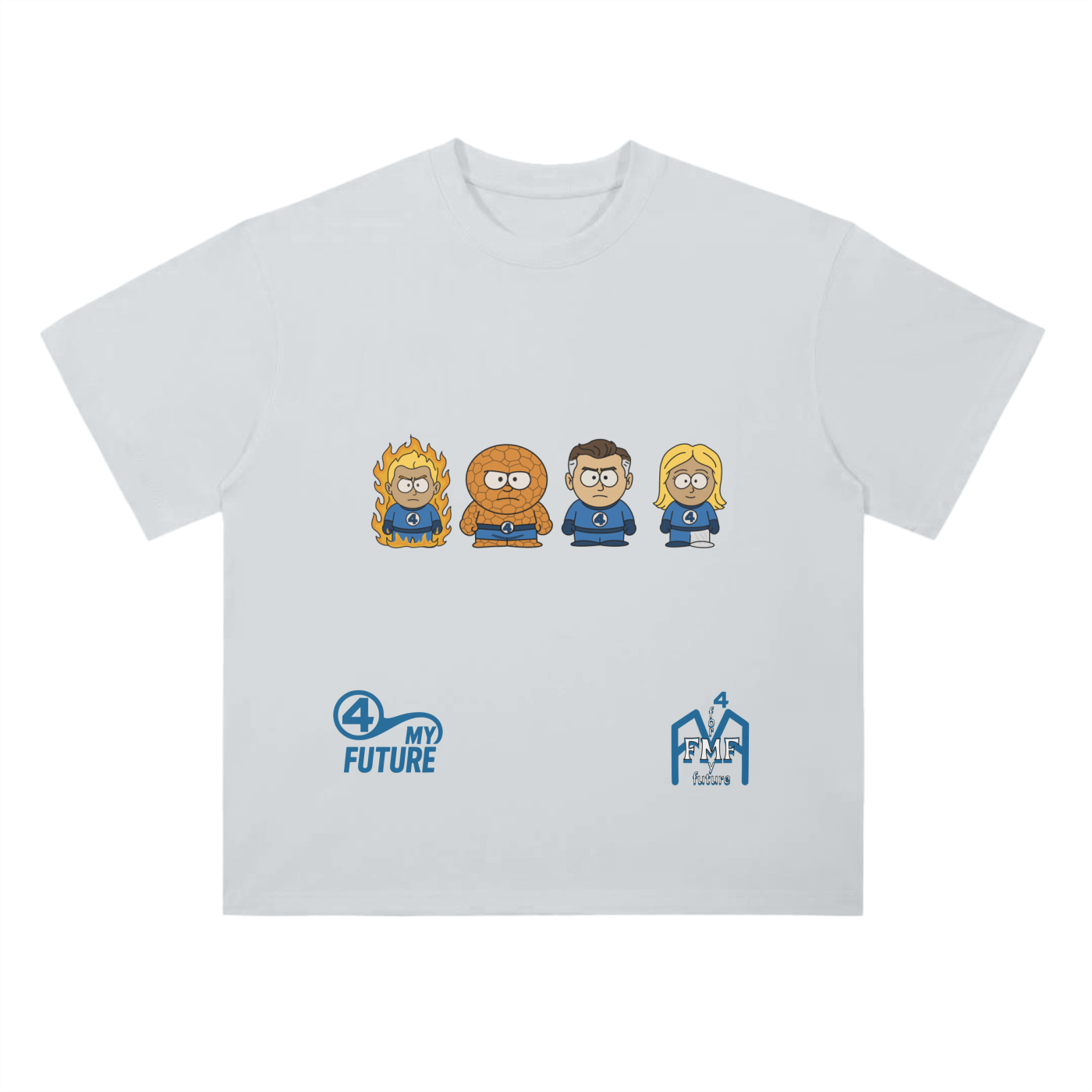 “Fantastic Four” Drop Shoulder T-Shirt
