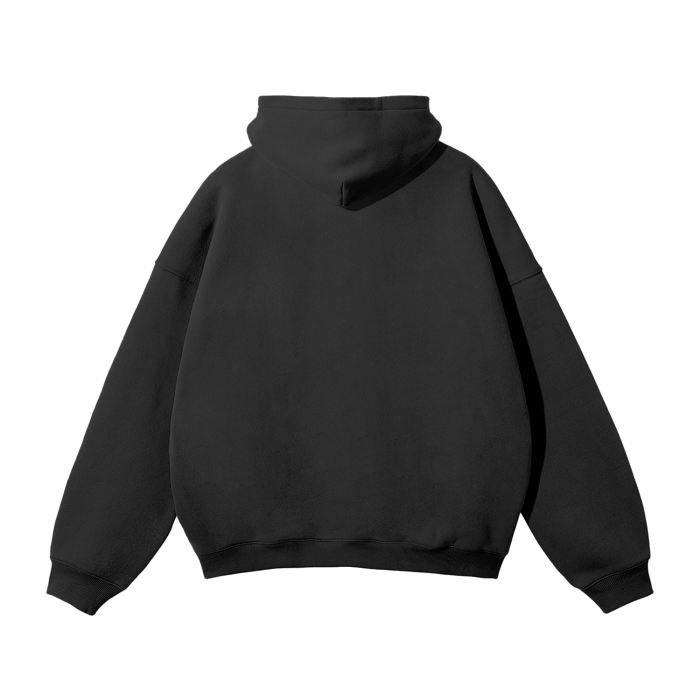 “FMF Shadows” (Silver) Oversized Fleece Hoodie