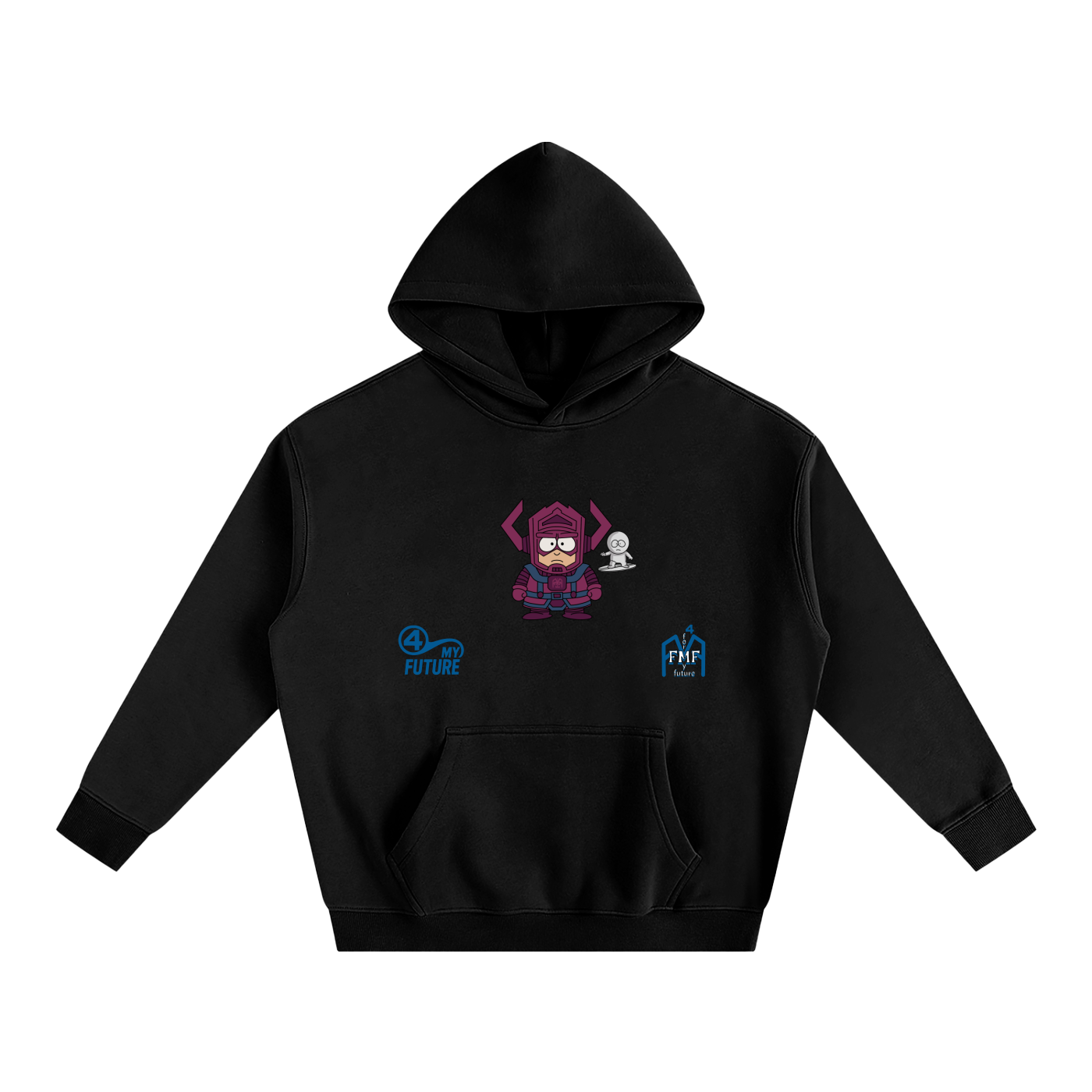 “Heralds” Oversize Fleeced Hoodie