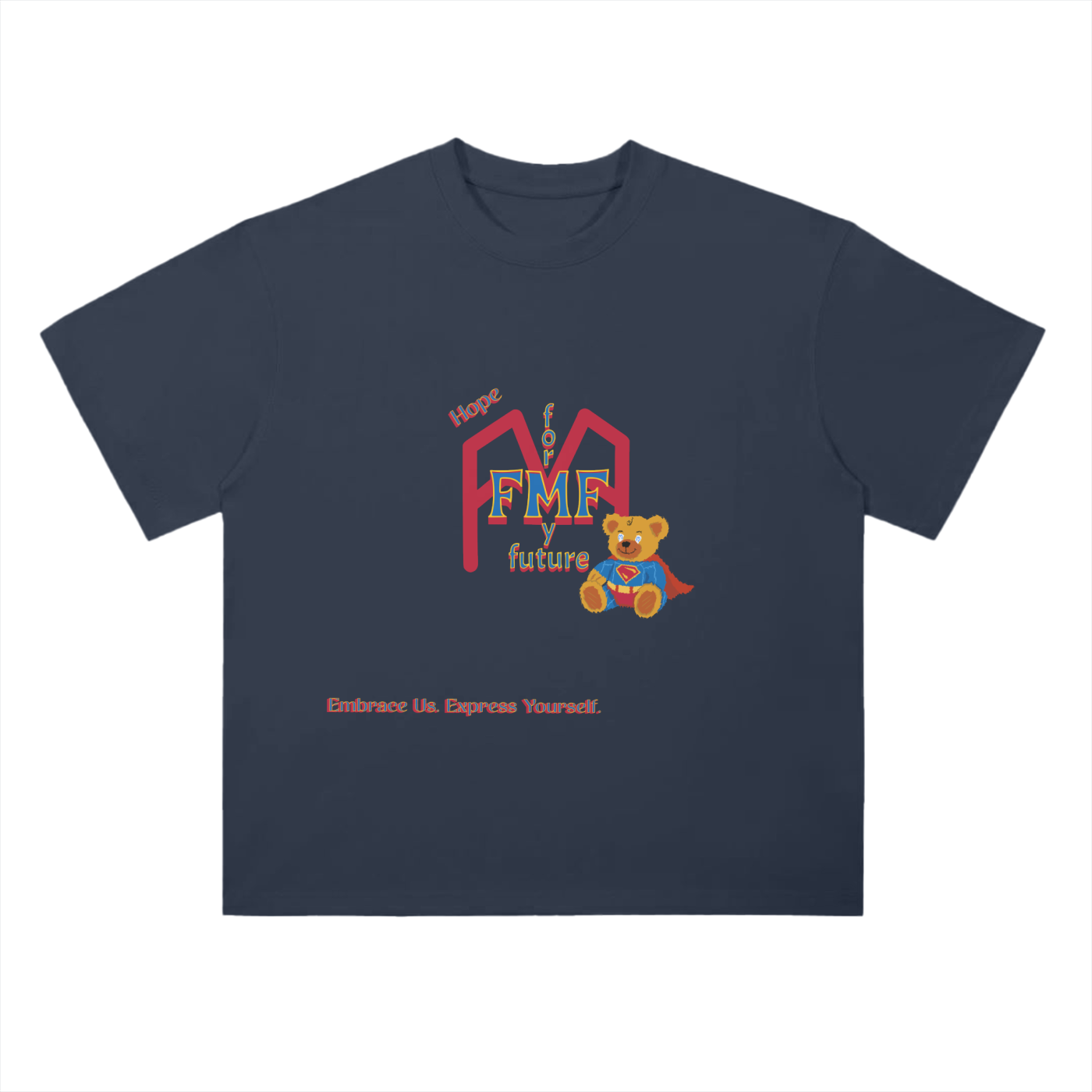 “Super Teddy” Drop Shoulder T-Shirt
