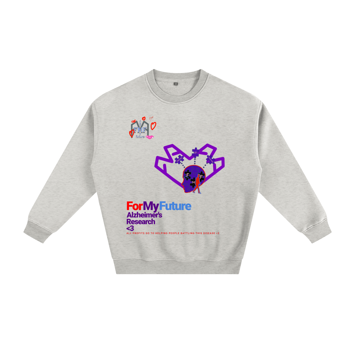 “Purple Heart” Fleeced Sweatshirt