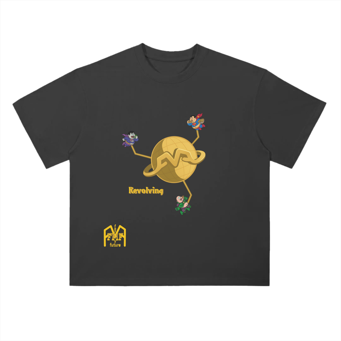 “Revolving” Drop Shoulder T-Shirt