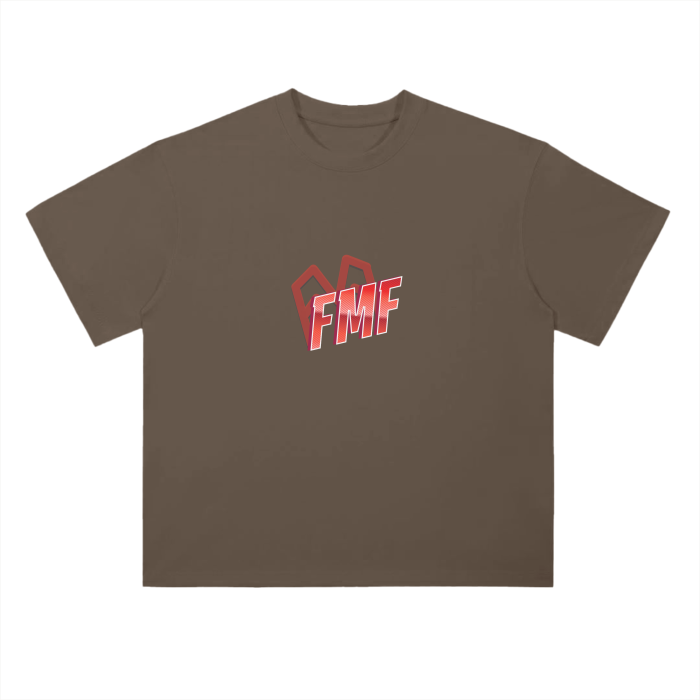 “FMF Shadows” (Red) Drop Shoulder T-Shirt