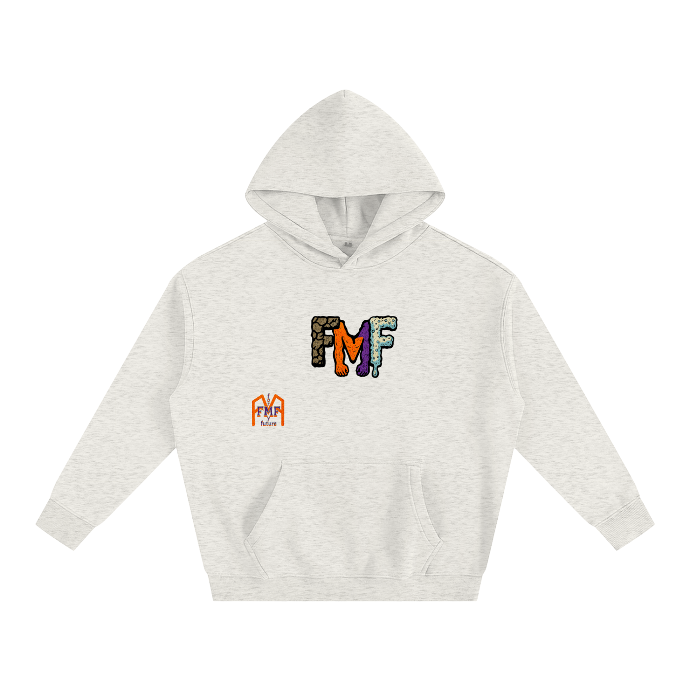 “Element Man” Oversize Fleeced Hoodie