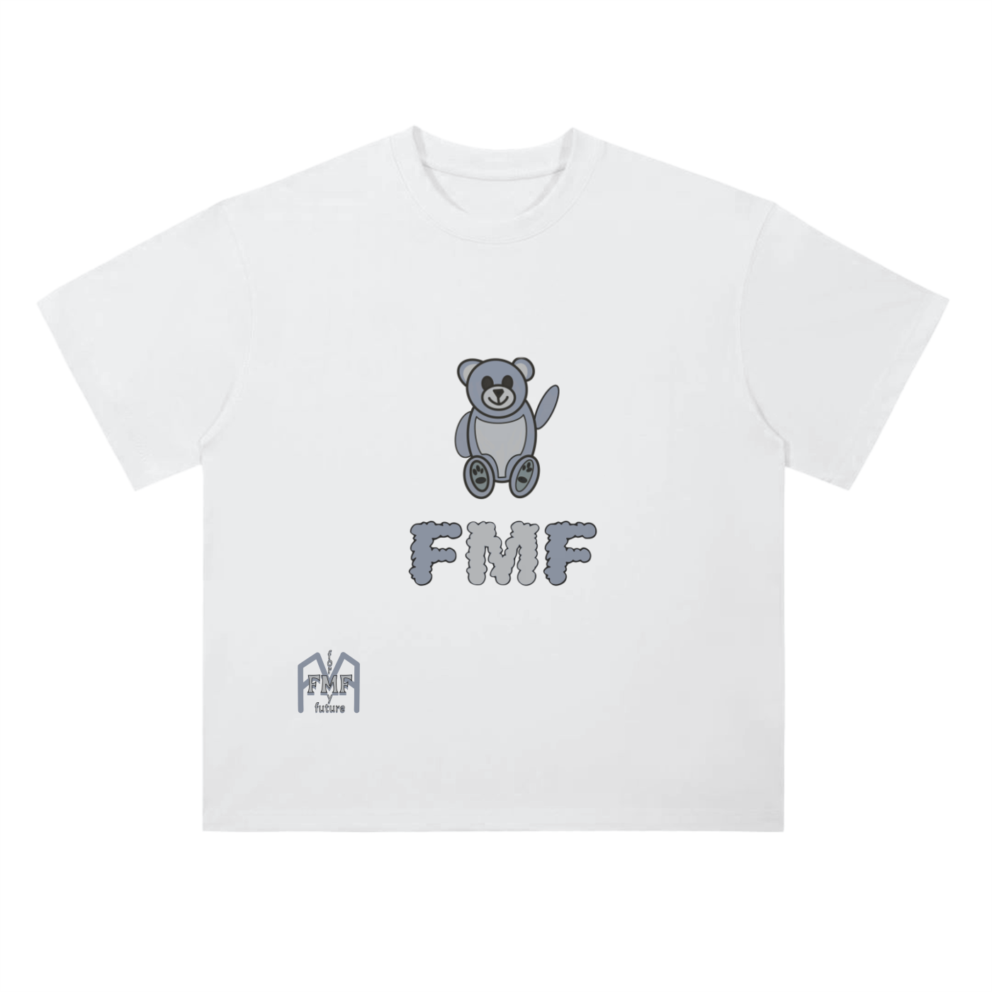 “Blue Bear” Drop Shoulder T-Shirt