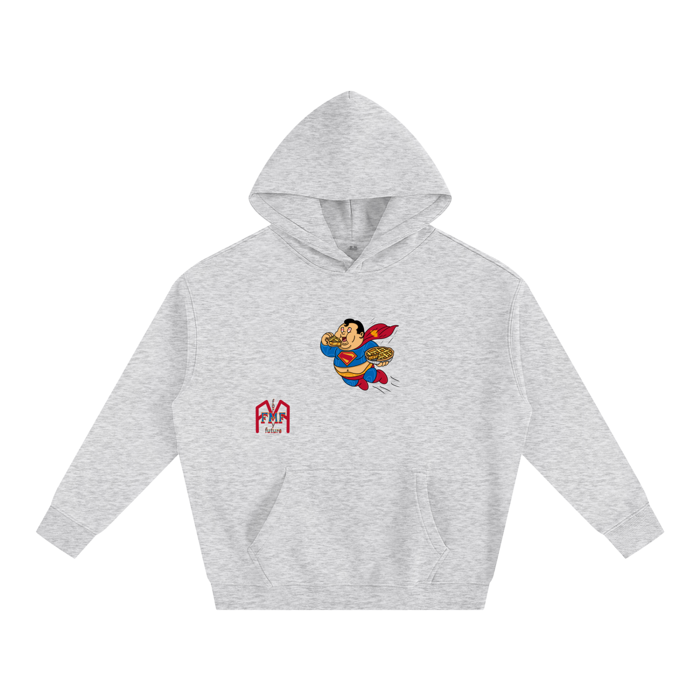 “Chunky Man” Oversize Fleeced Hoodie