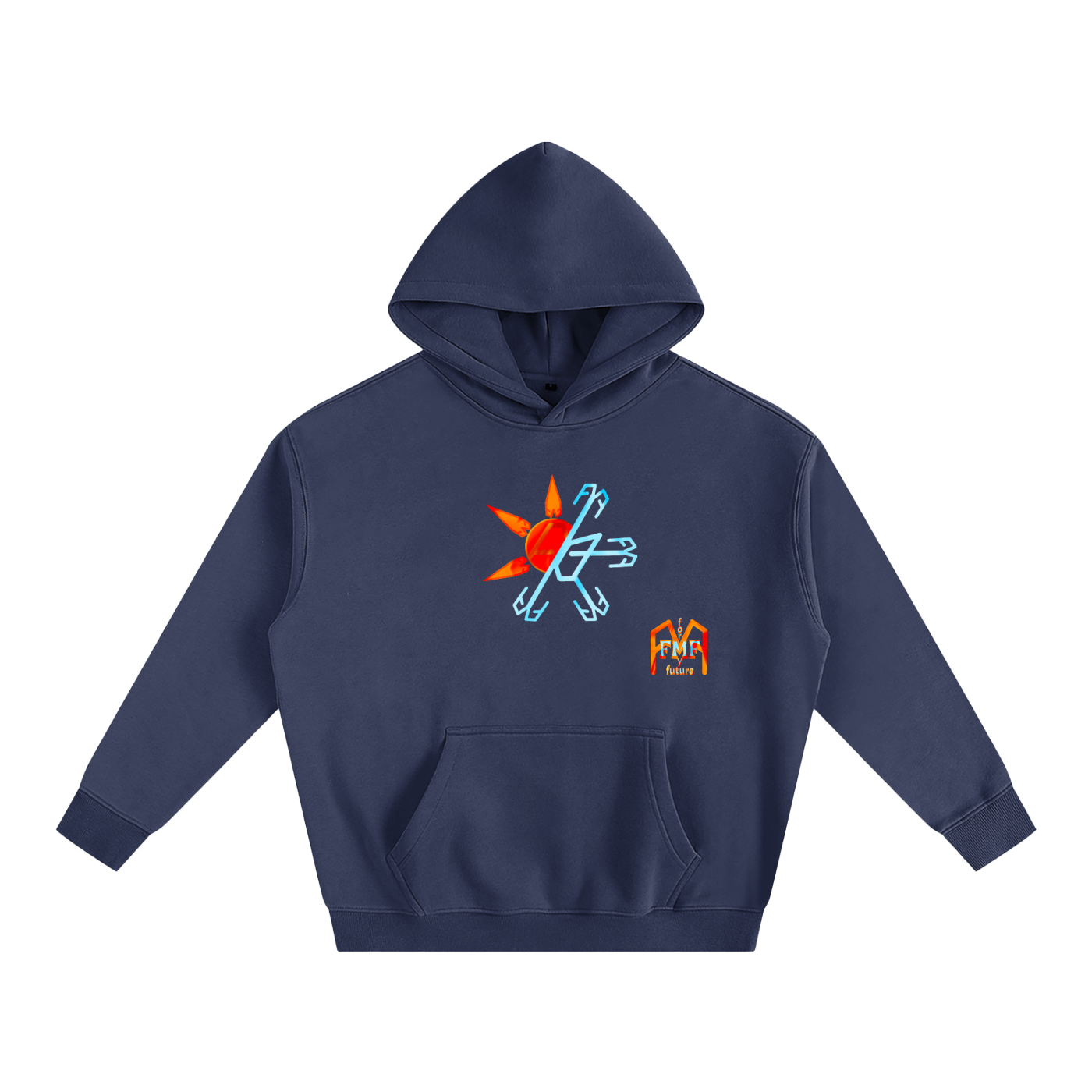 “Seasons” Oversize Fleeced Hoodie