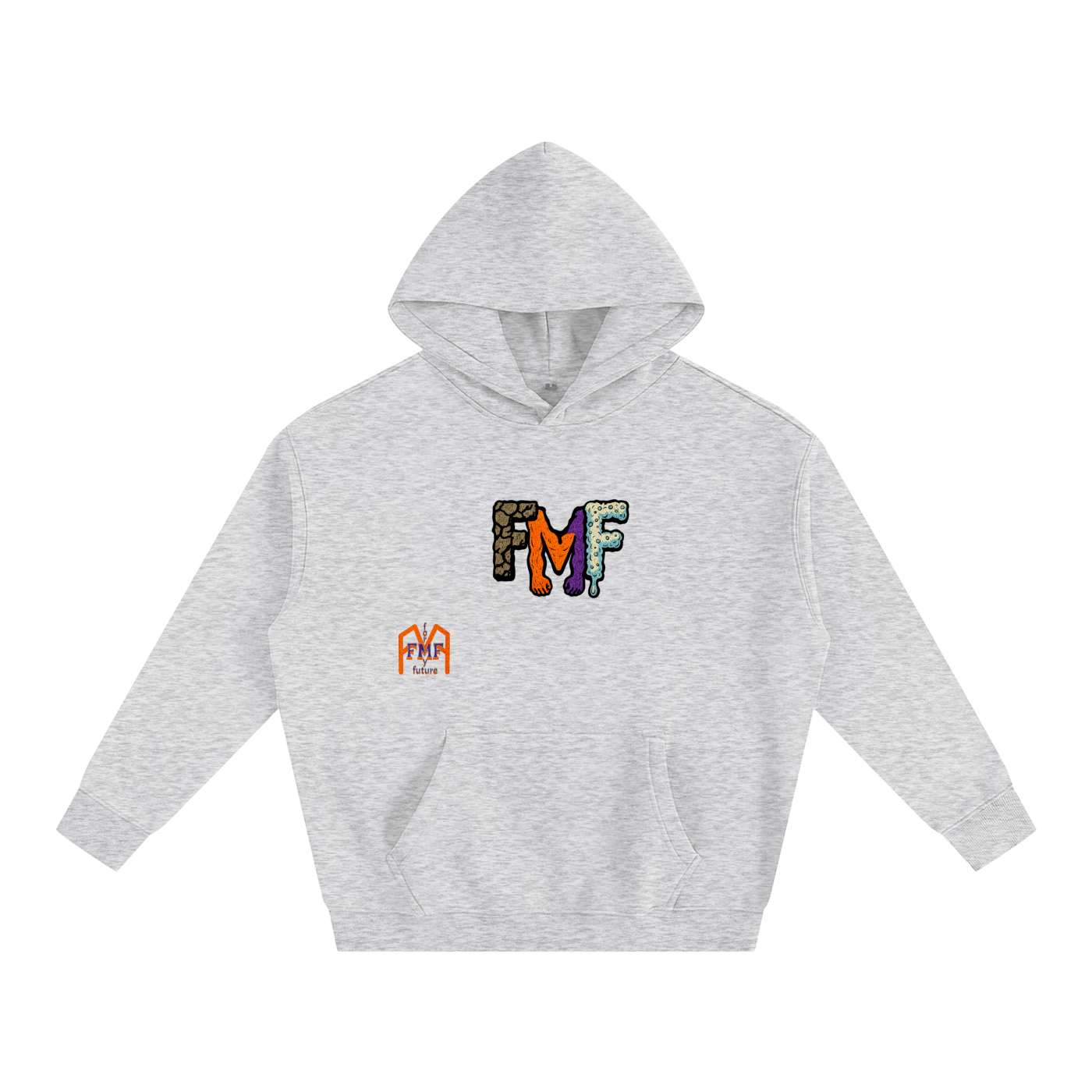 “Element Man” Oversize Fleeced Hoodie