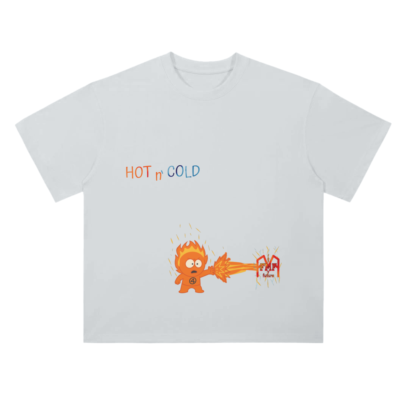 “Hot” Drop Shoulder T-Shirt