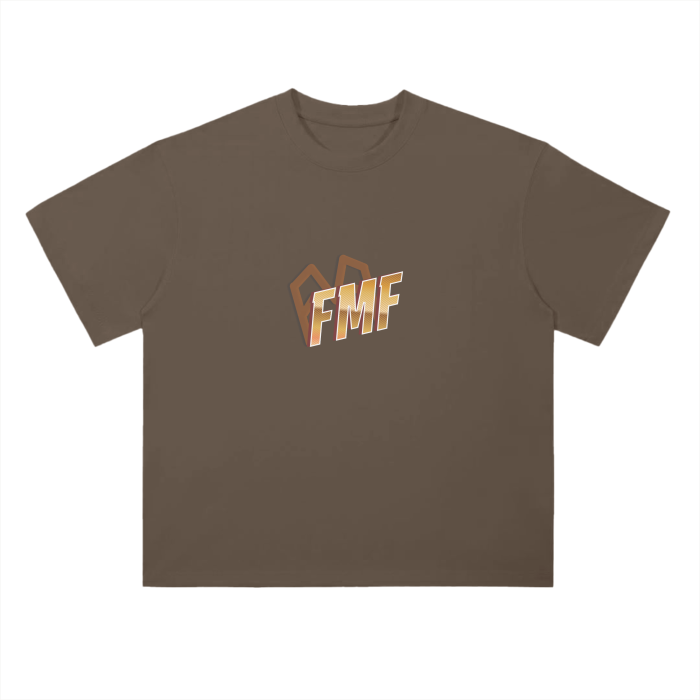 “FMF Shadows” (Brown) Drop Shoulder T-Shirt