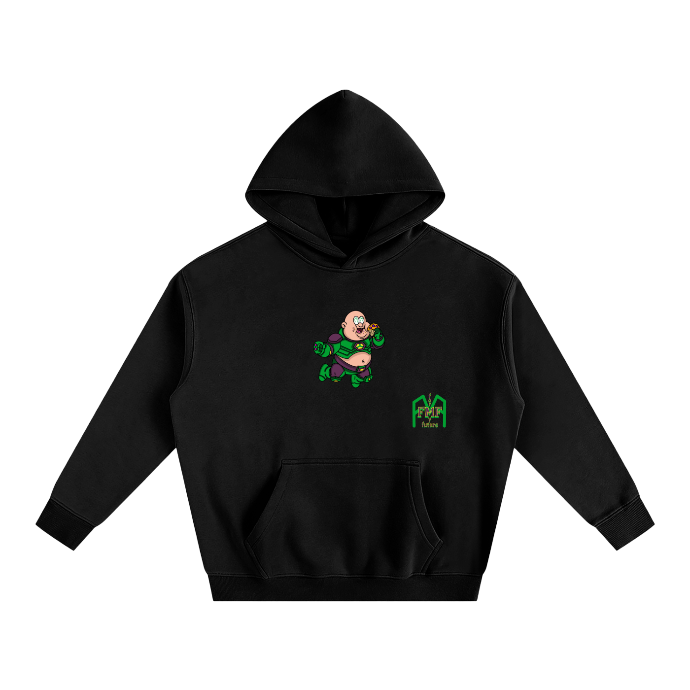 “Mr. Luthor” Oversize Fleeced Hoodie