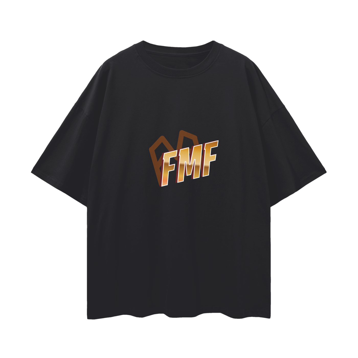 “Shadows” (brown) Oversized Tee