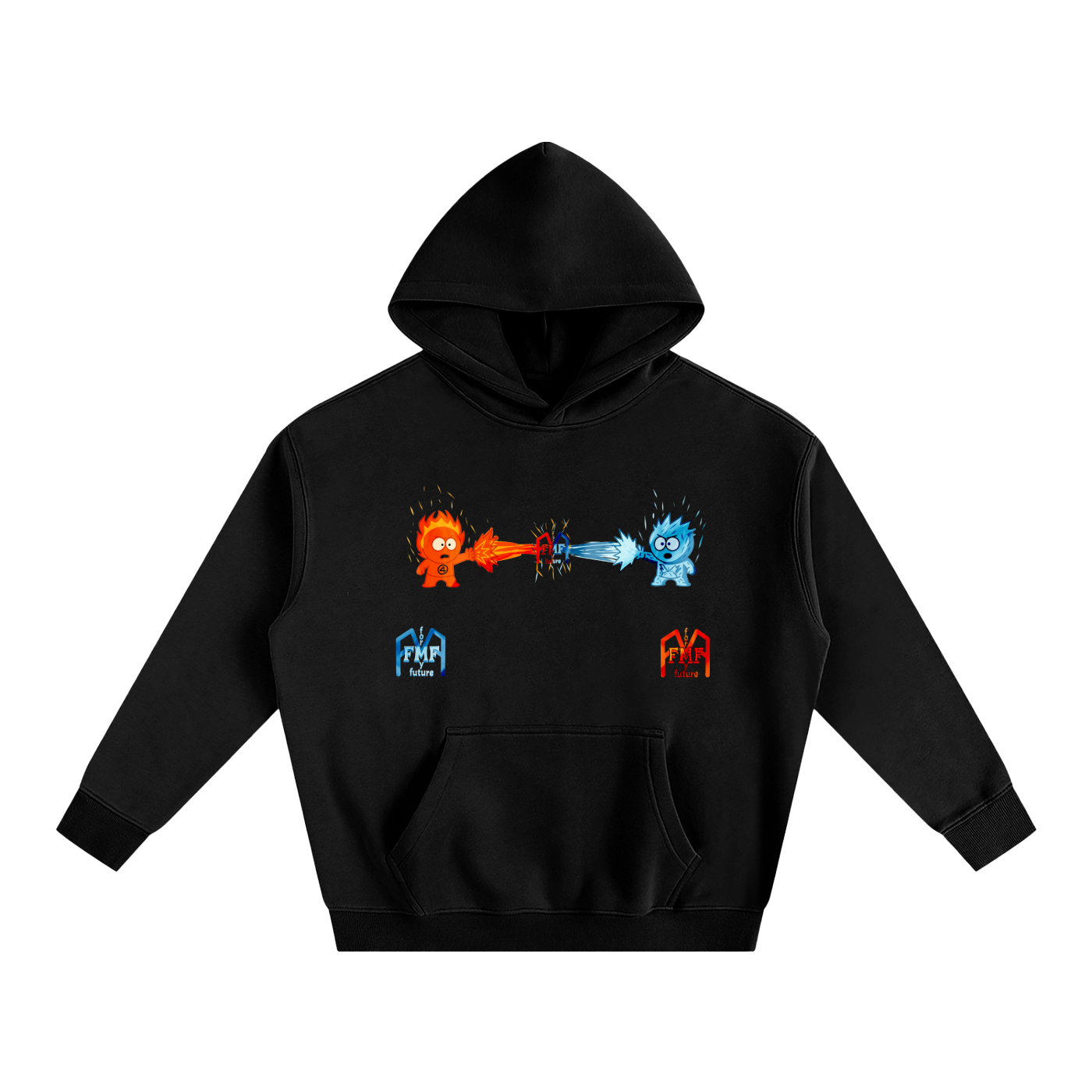 “Hot n’ Cold” Oversize Fleeced Hoodie