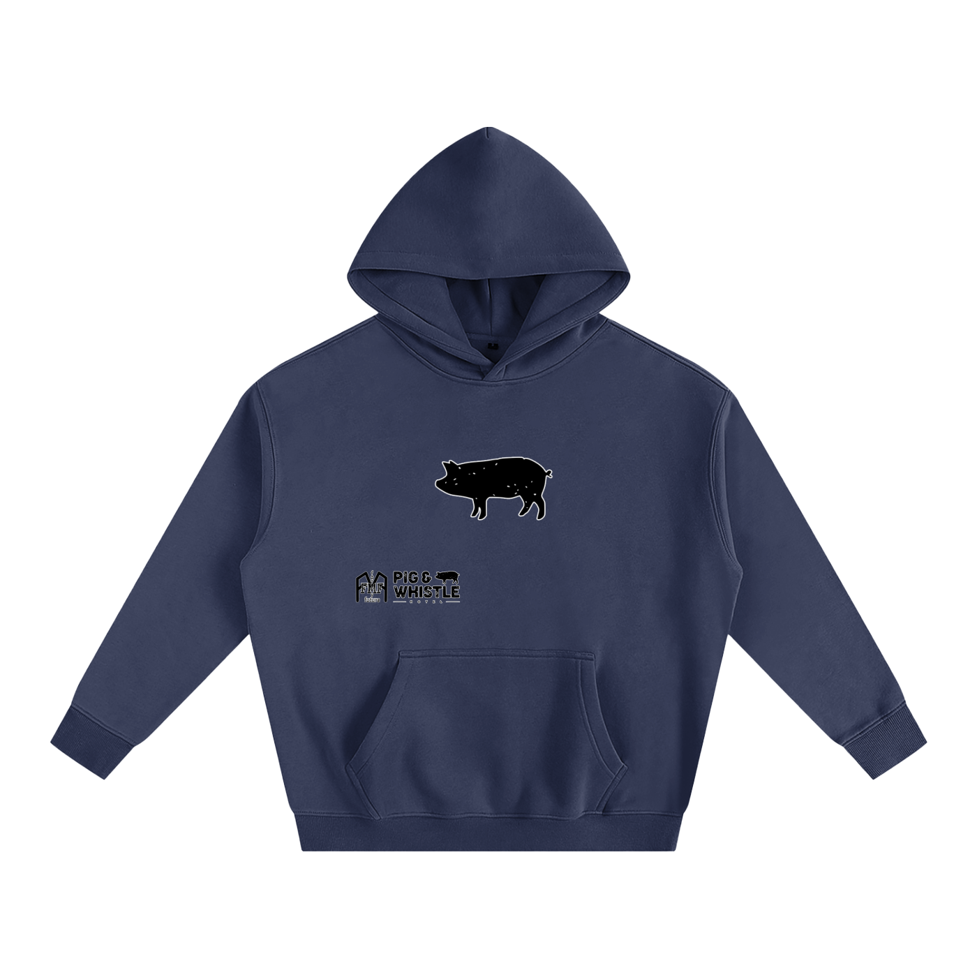 “Piggy” Oversize Fleeced Hoodie