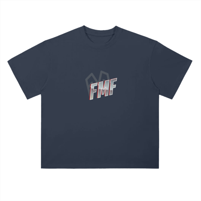 “FMF Shadows” (Silver) Drop Shoulder T-Shirt