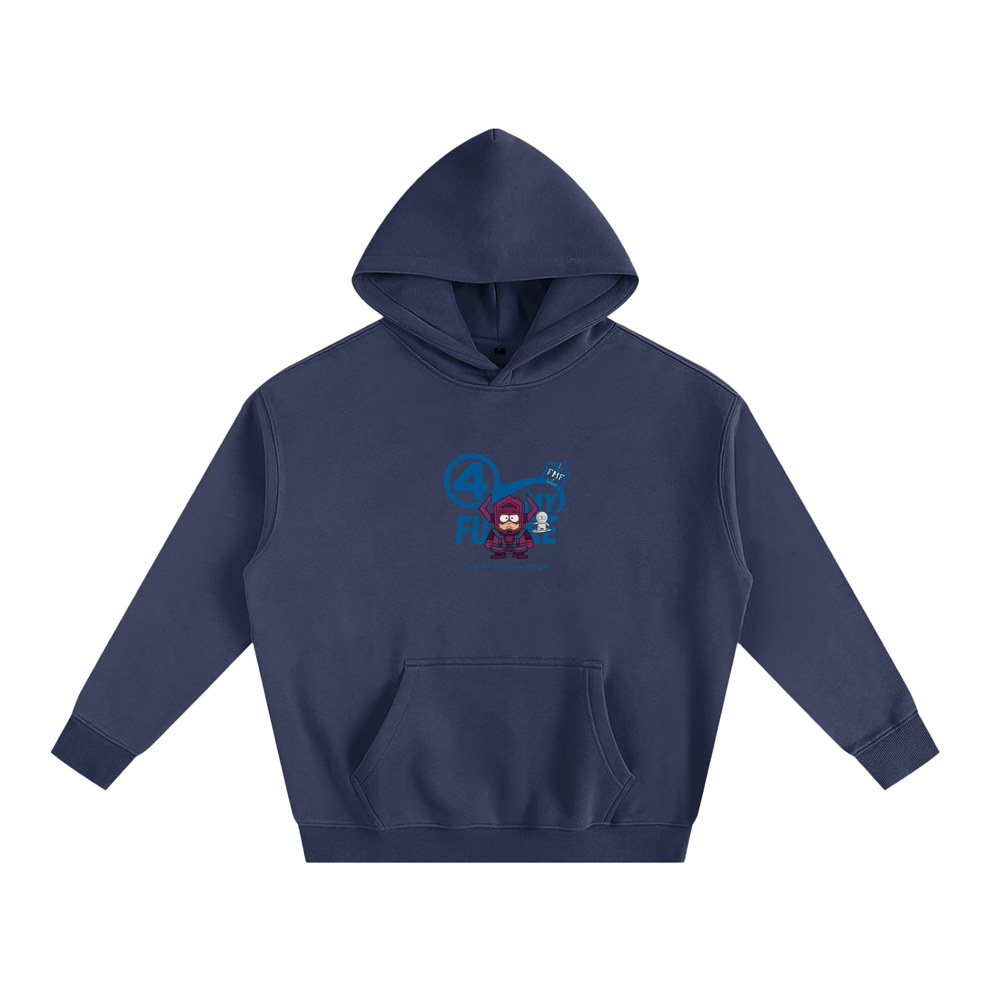 “Heralds” Oversize Fleeced Hoodie