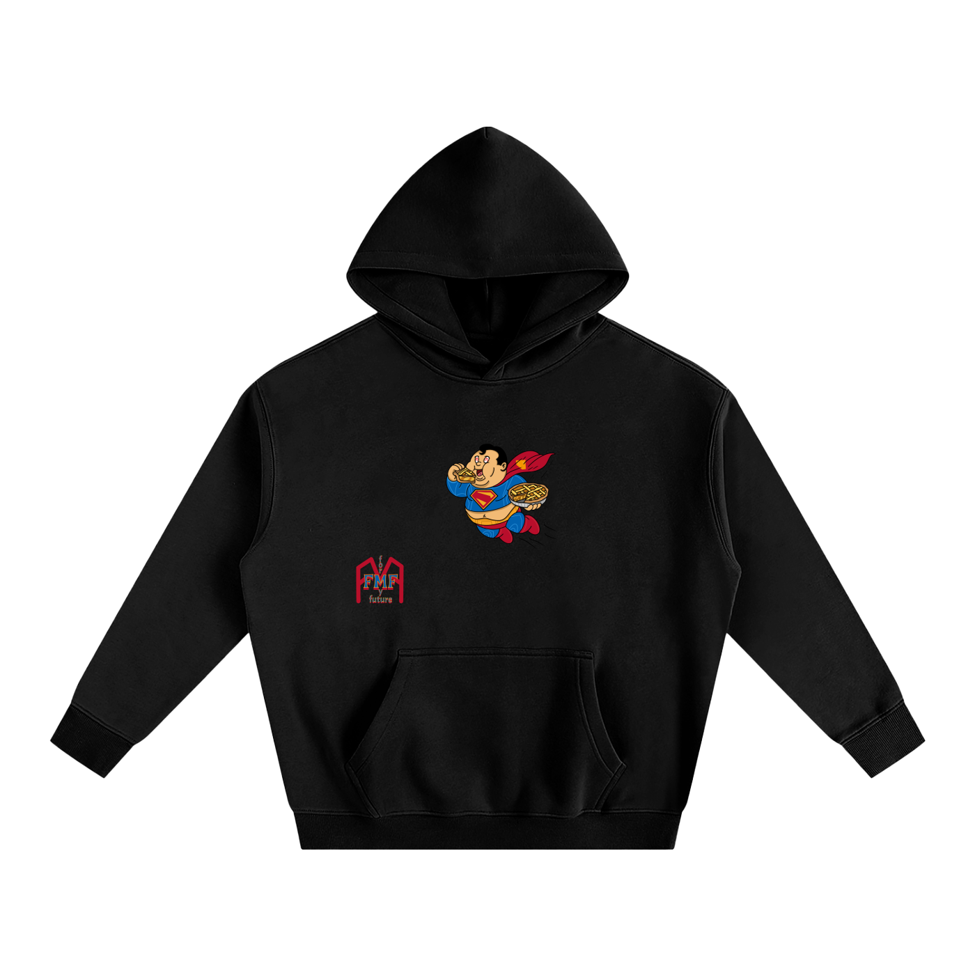 “Chunky Man” Oversize Fleeced Hoodie