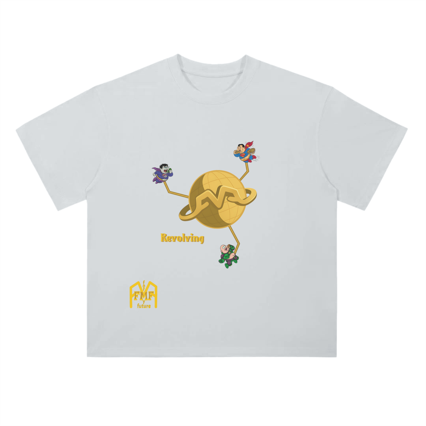 “Revolving” Drop Shoulder T-Shirt