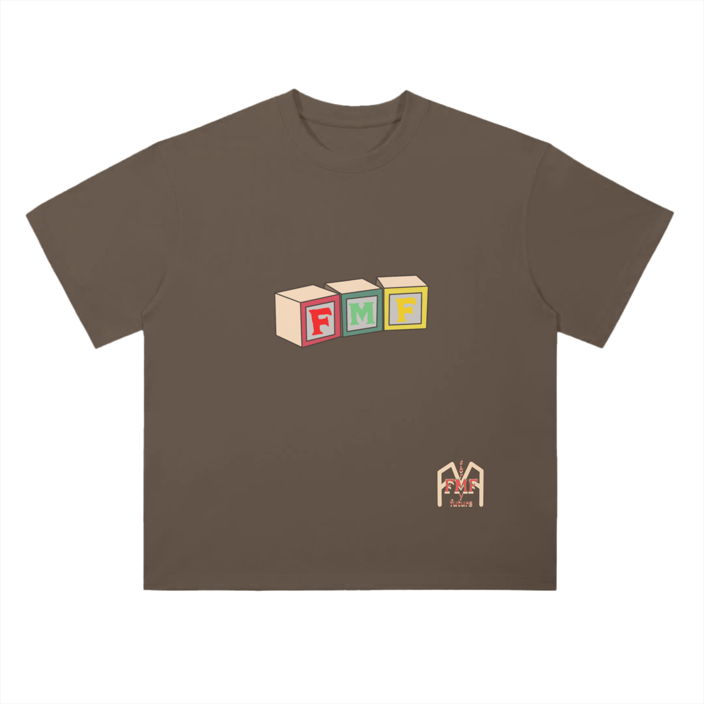 “Building Blocks #2” Drop Shoulder T-Shirt