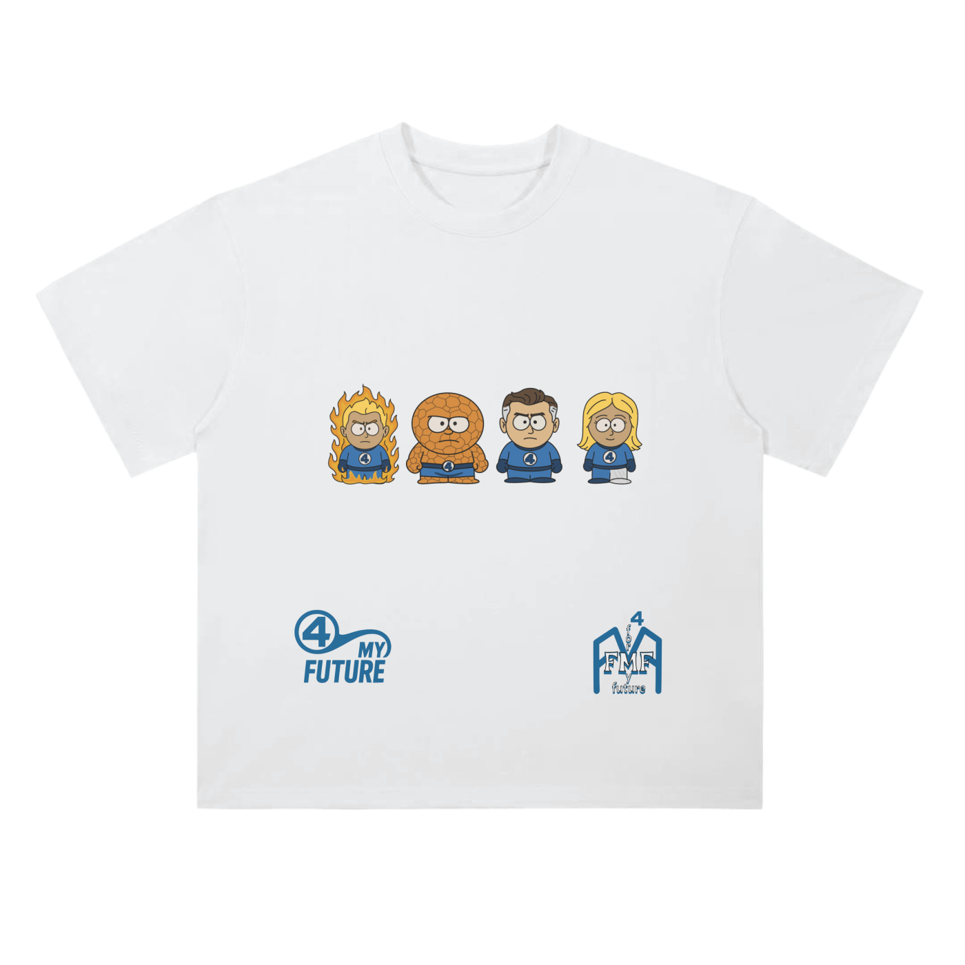 “Fantastic Four” Drop Shoulder T-Shirt
