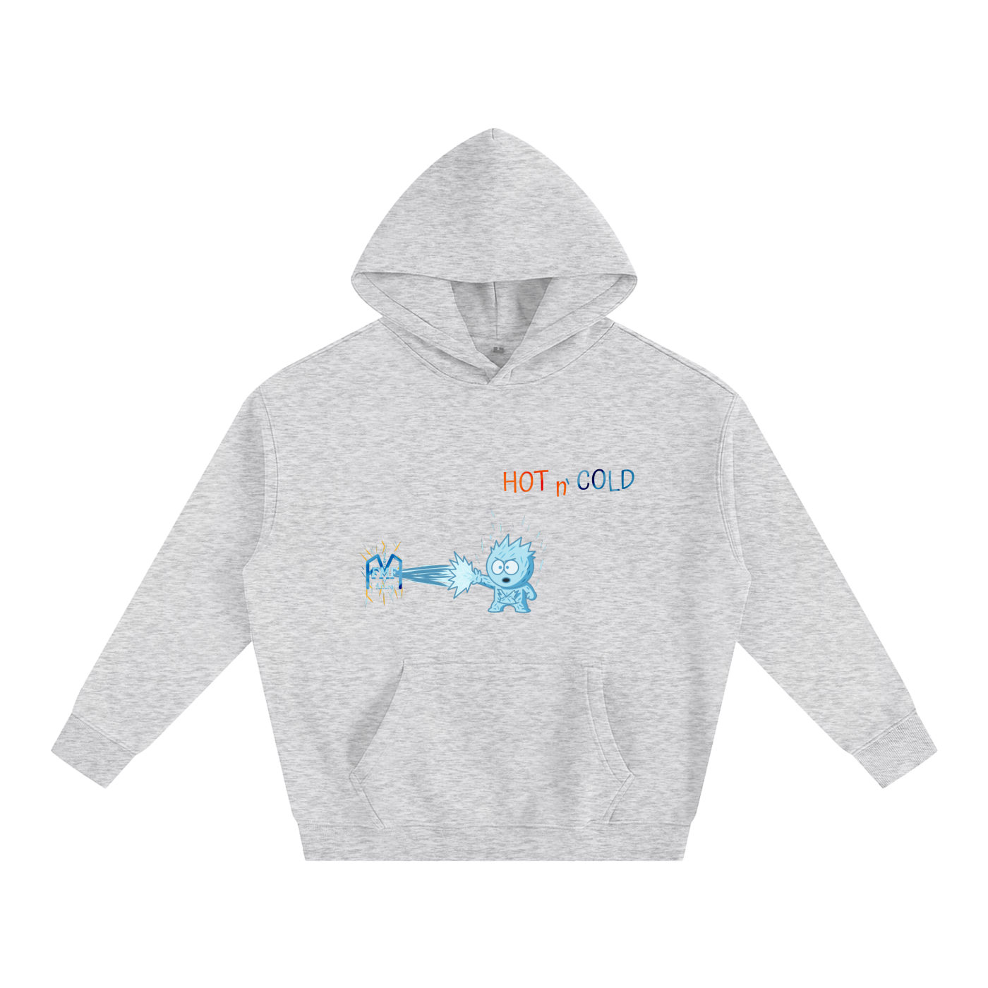 “Cold” Oversize Fleeced Hoodie