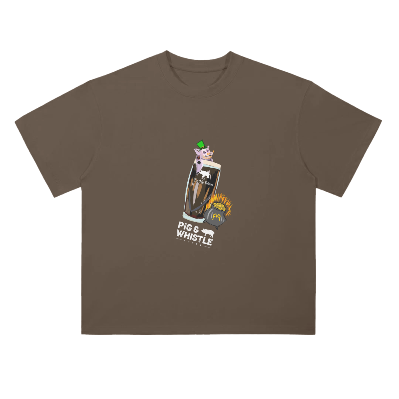 “Split The G” Drop Shoulder T-Shirt