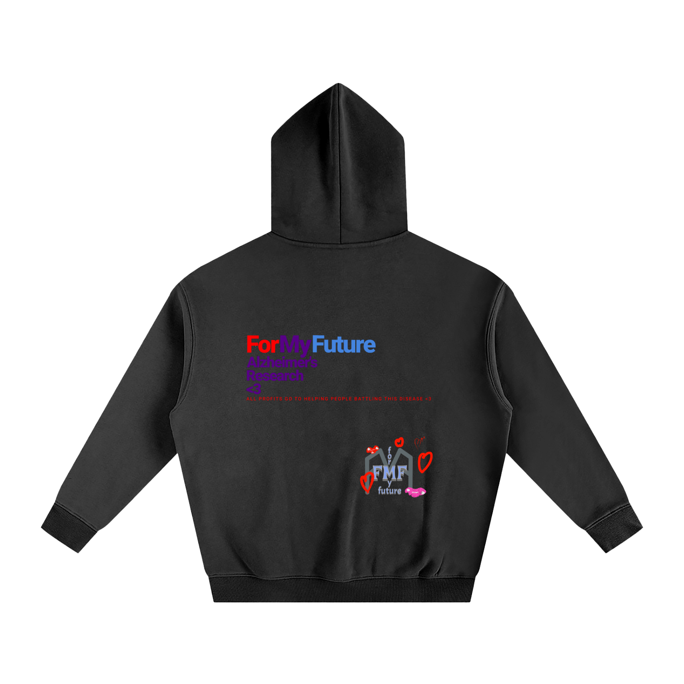 “Purple Heart” Oversize Hoodie