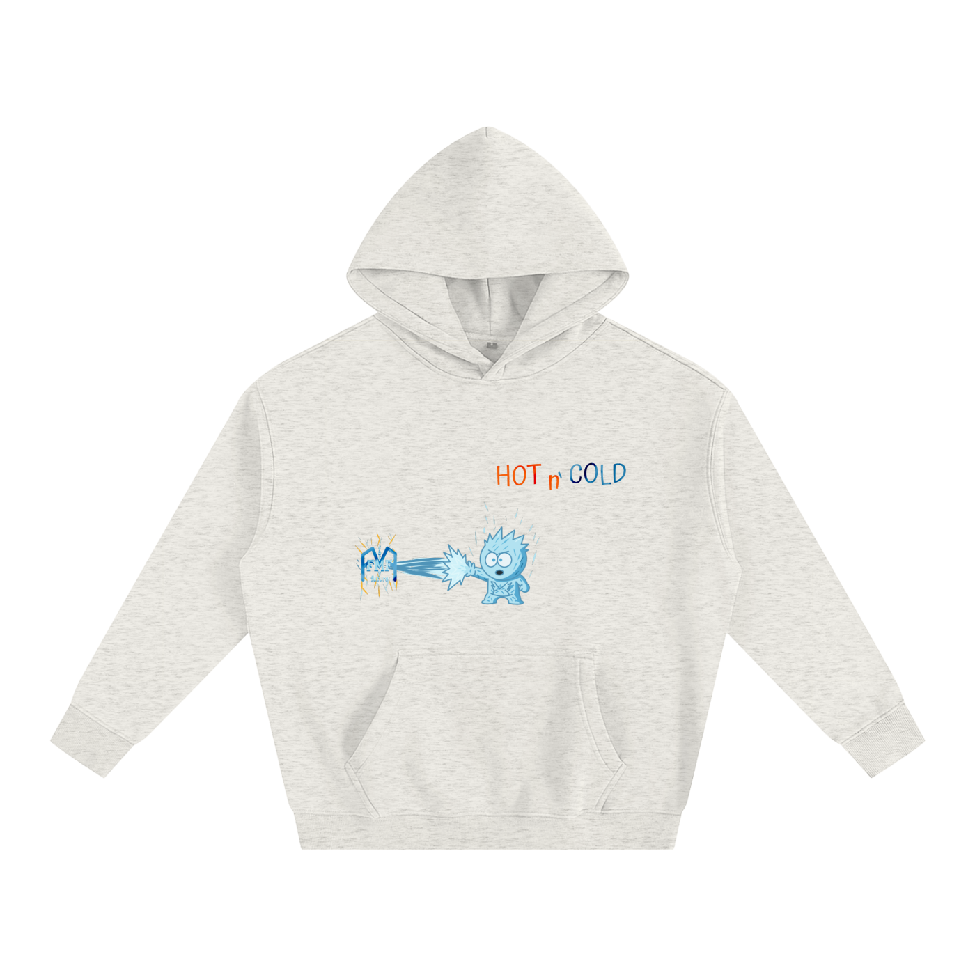 “Cold” Oversize Fleeced Hoodie