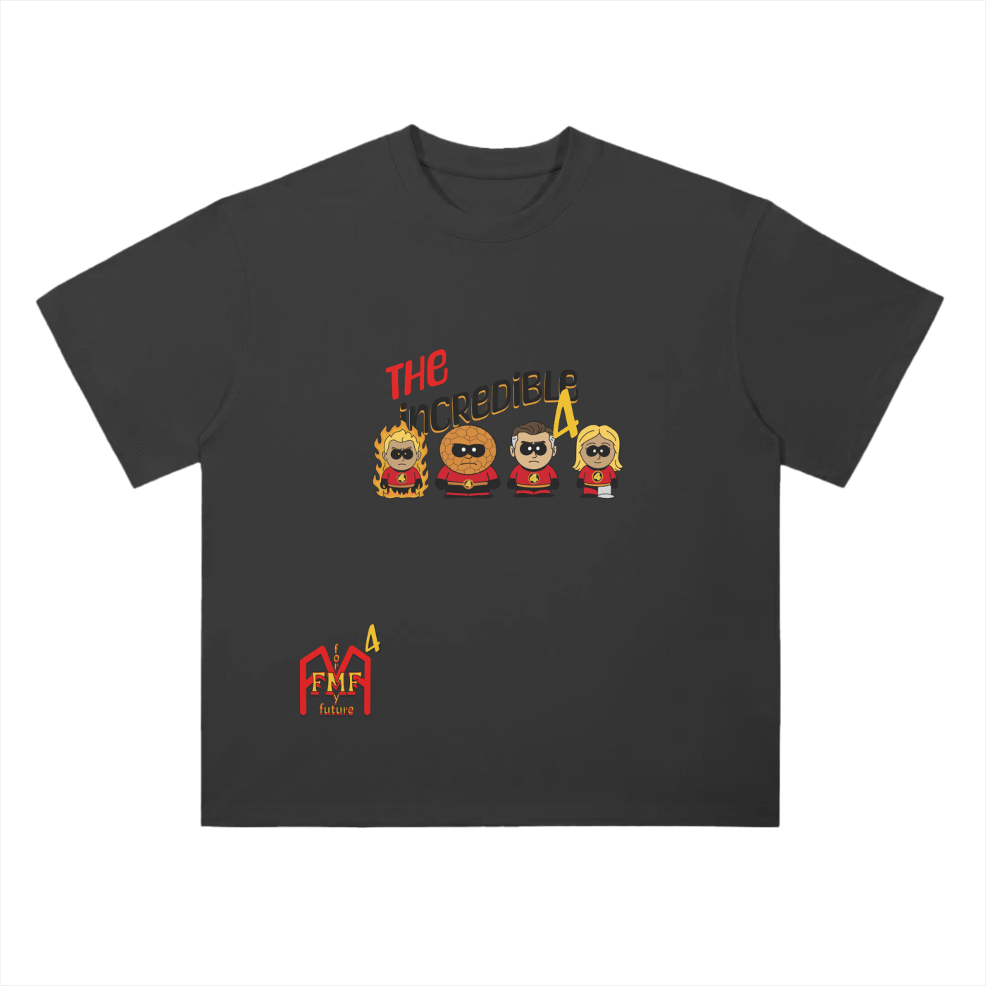 “The Incredible 4” Drop Shoulder T-Shirt