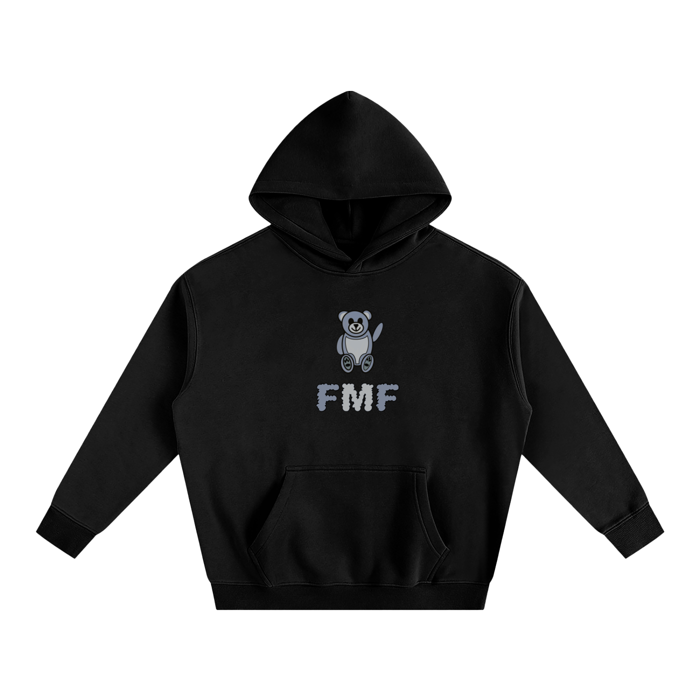 “Blue Bear” Oversize Hoodie