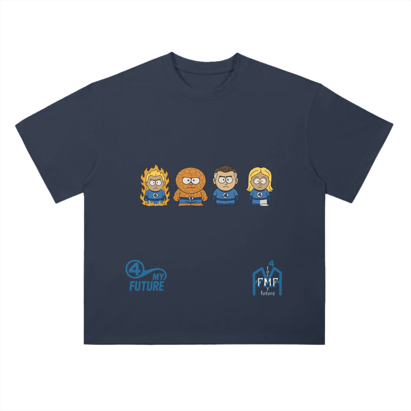“Fantastic Four” Drop Shoulder T-Shirt