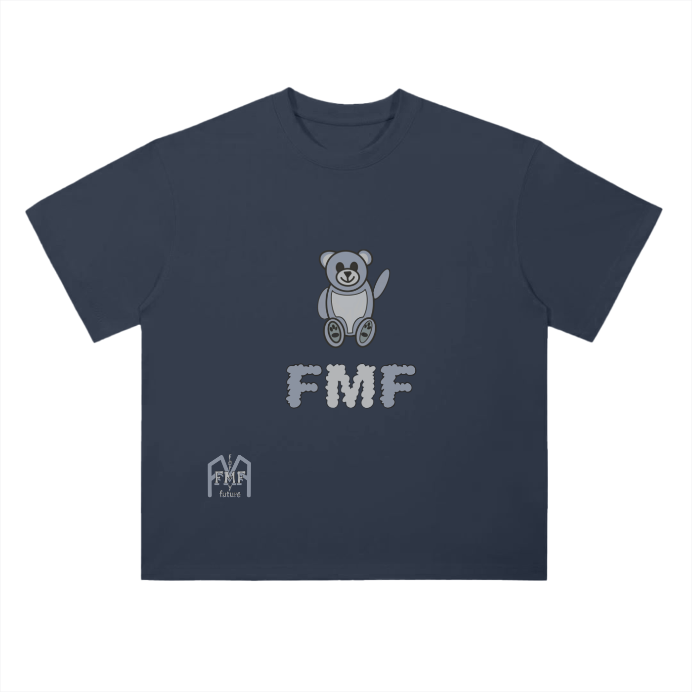 “Blue Bear” Drop Shoulder T-Shirt