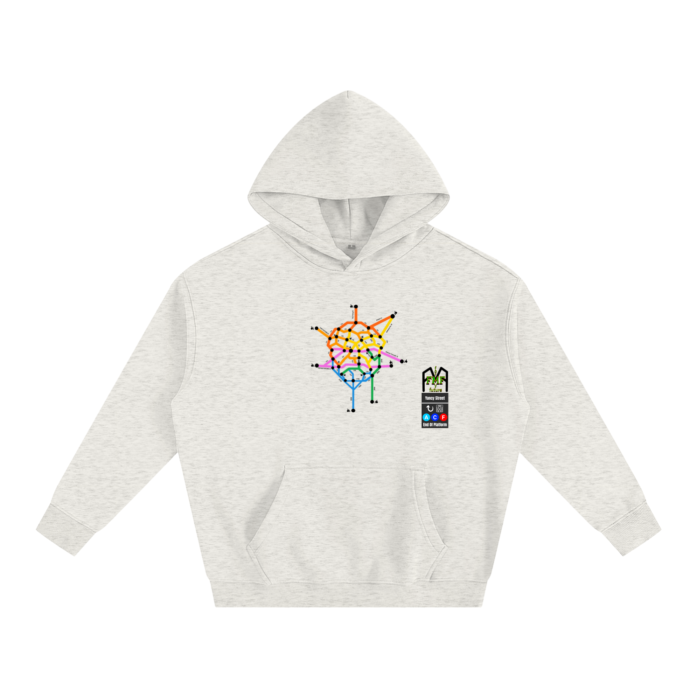 “Yancy St” Oversize Fleeced Hoodie