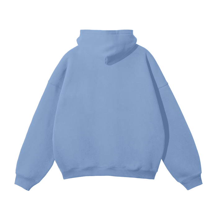 “FMF Shadows” (Blue) Oversized Fleece Hoodie