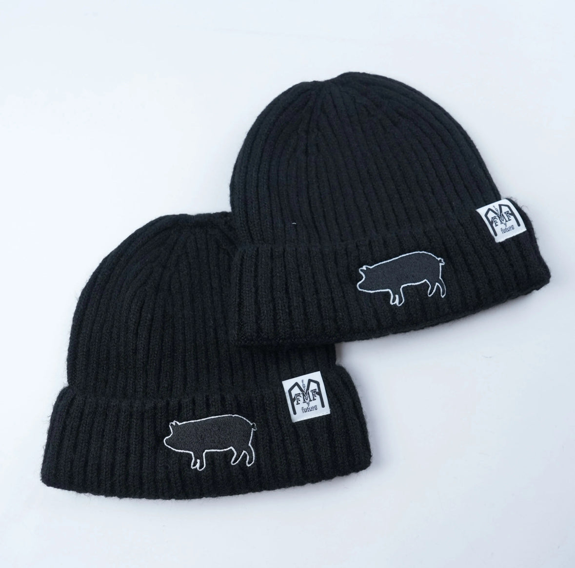 “Piggy” Knitted Beanie