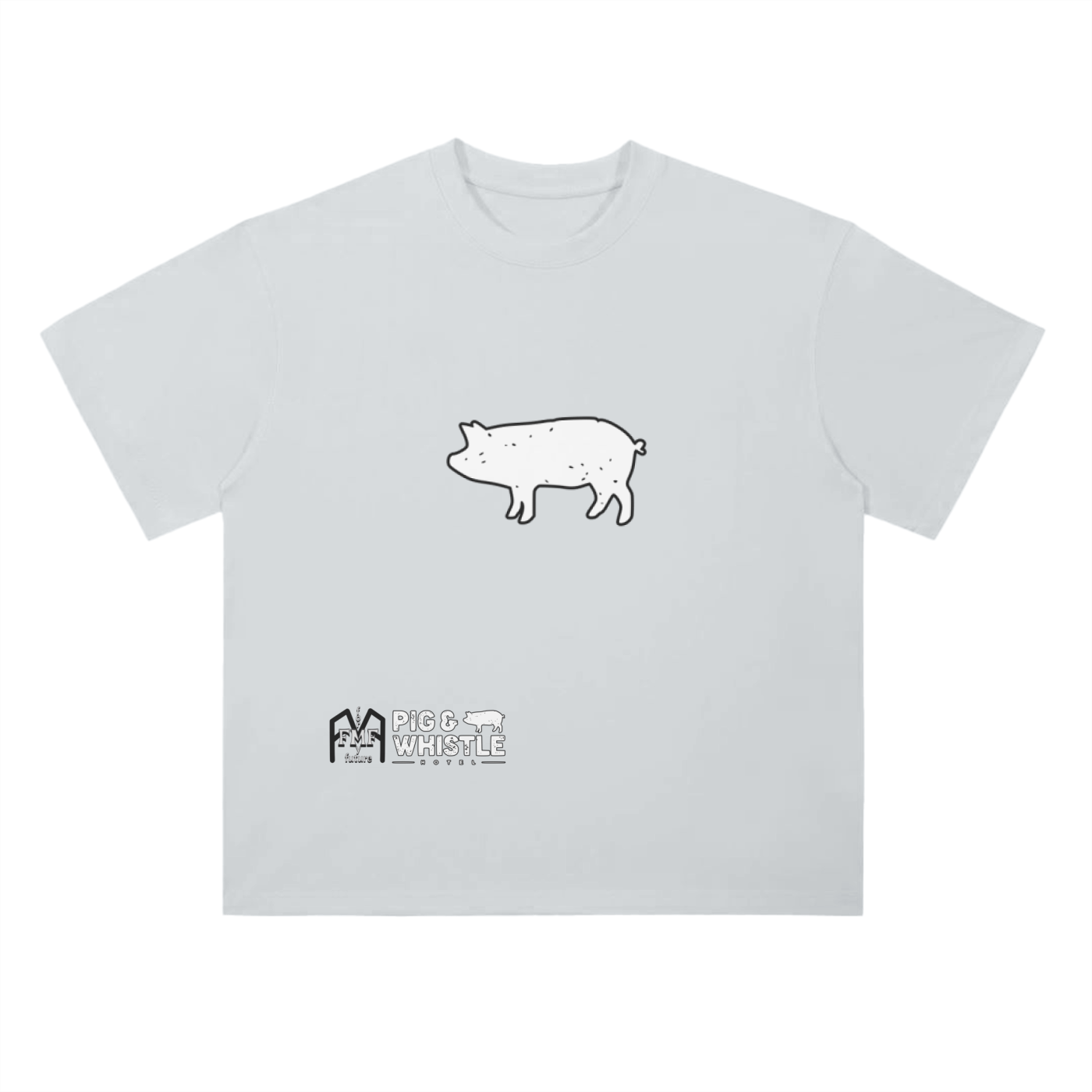 “Piggy” (Inverted) Drop Shoulder T-Shirt