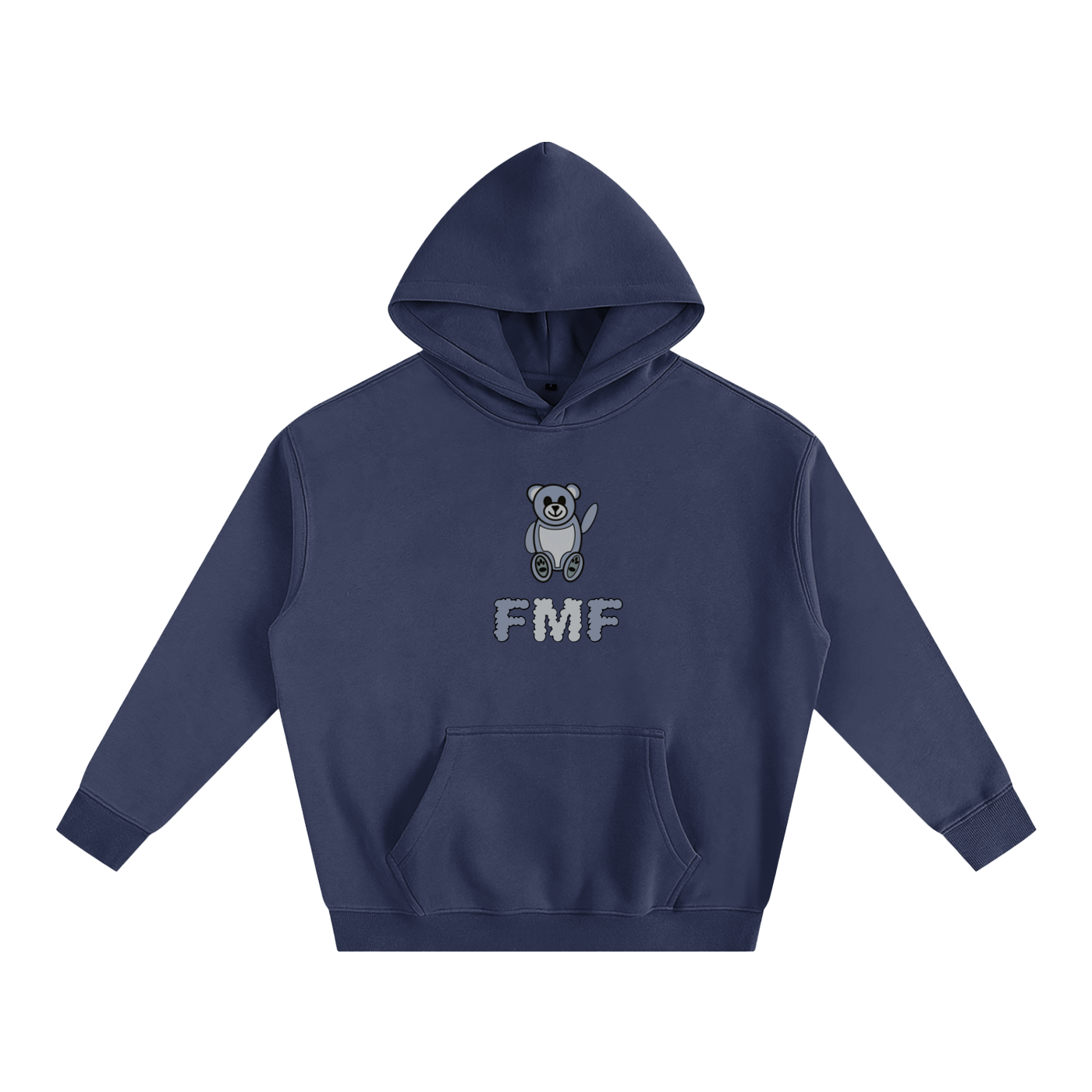 “Blue Bear” Oversize Hoodie