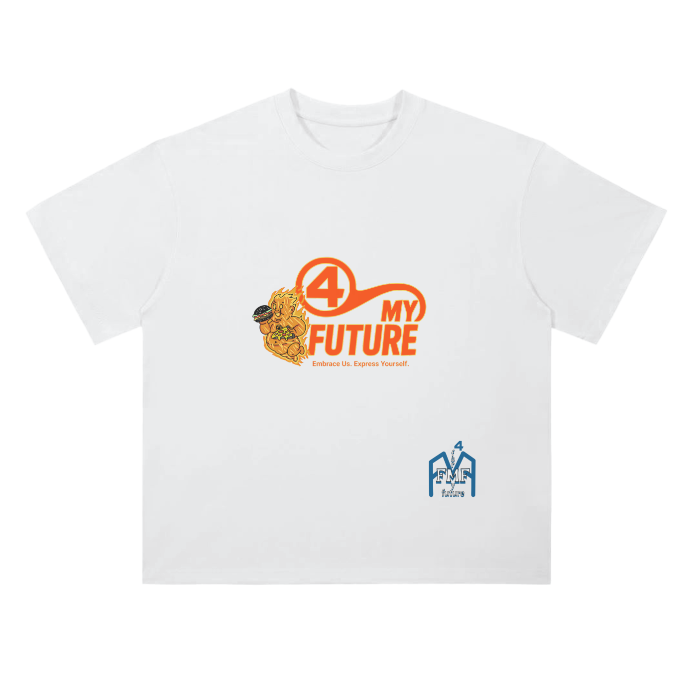 “The Human Torch” Drop Shoulder T-Shirt